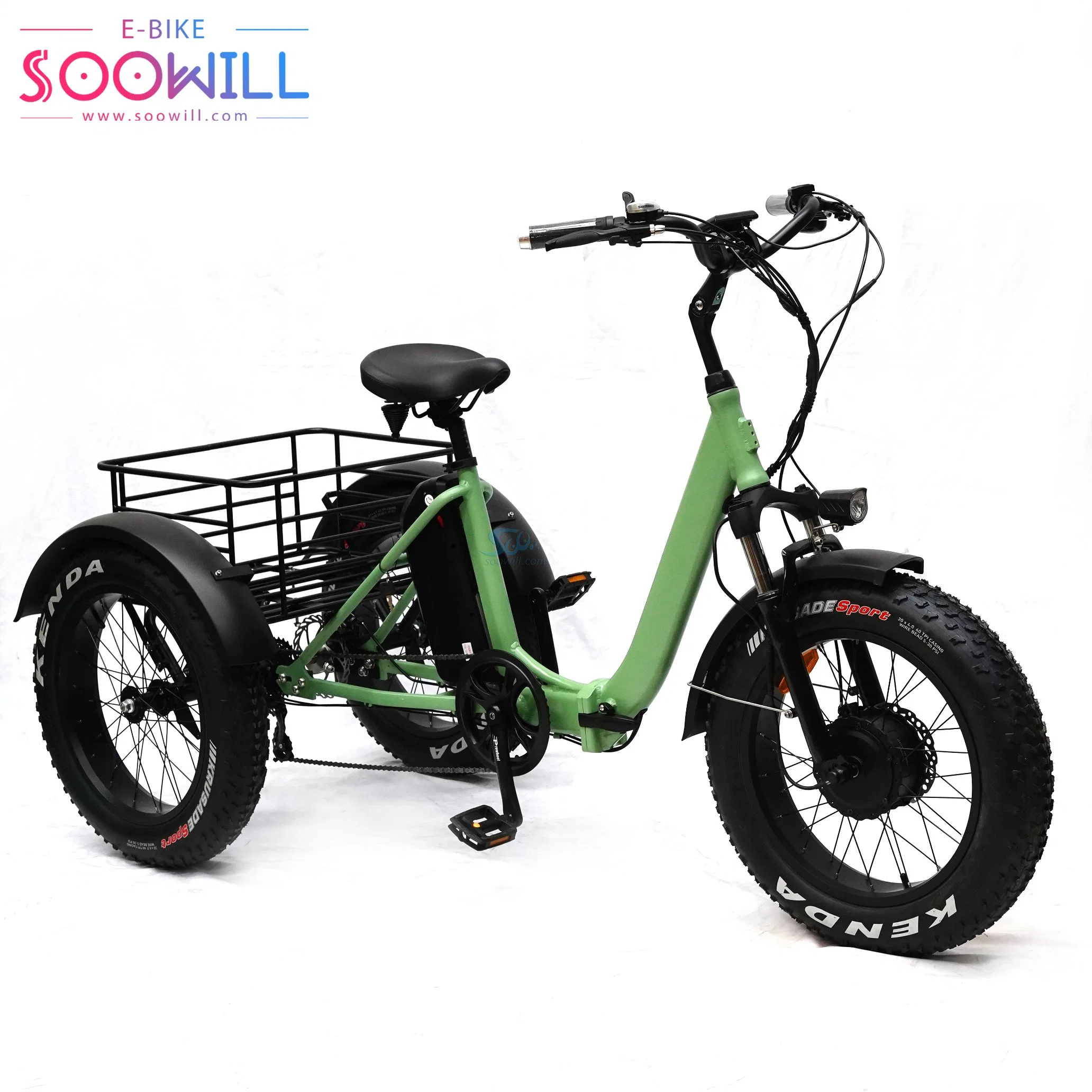 20 Zoll Elektro Fahrrad Cargo Vehicle E-Bike Faltradreiräder