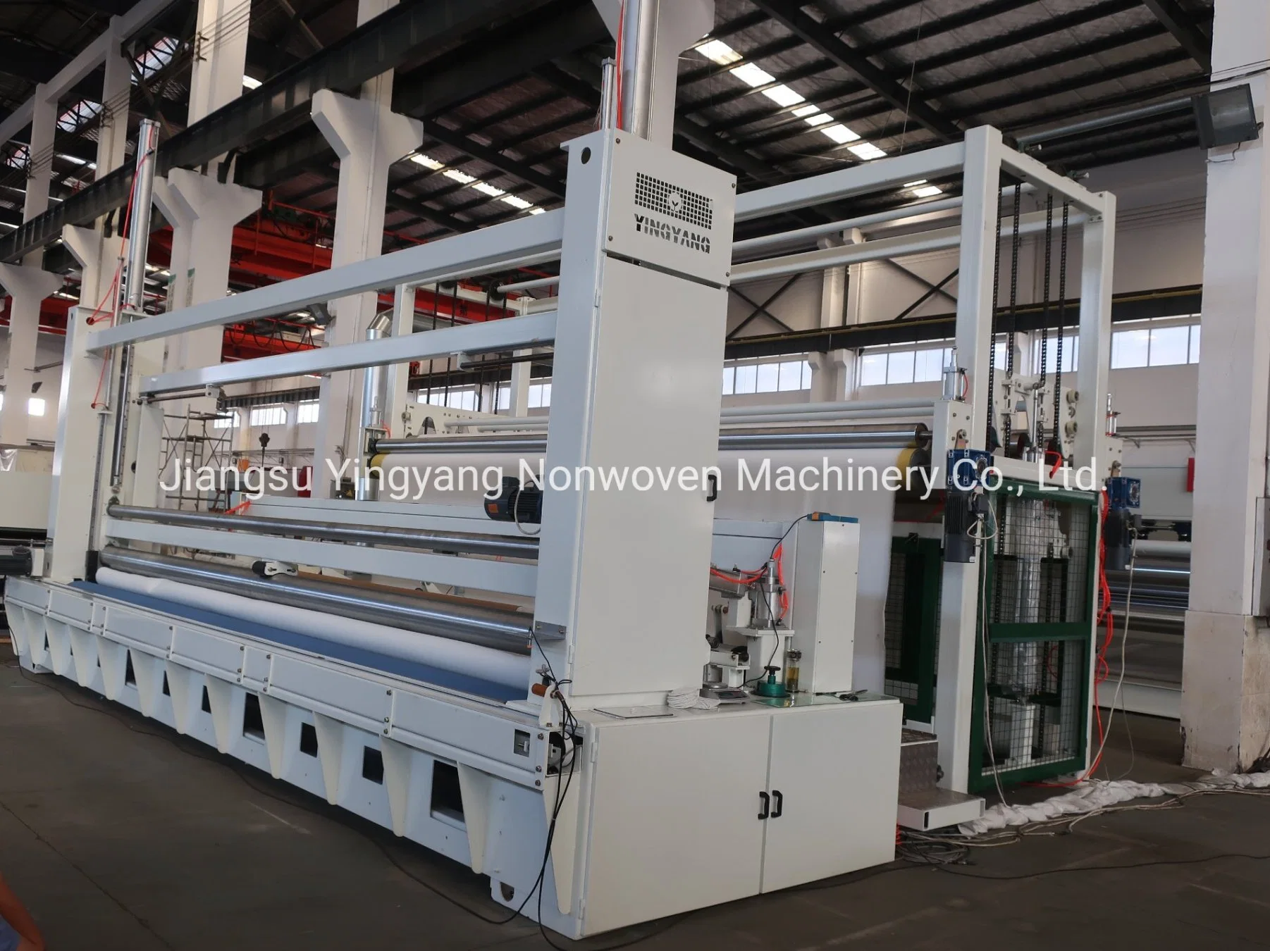 Yingyang Asphalt Substrate Nonwoven Needle Punching Production Line Machine