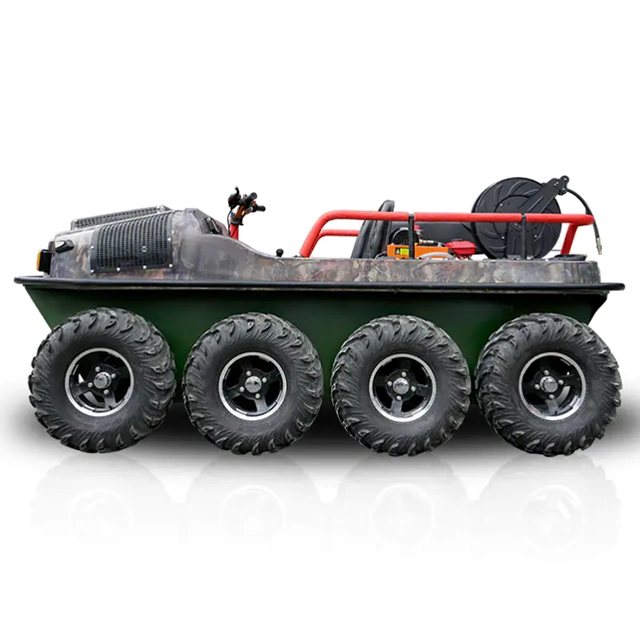 Euro 4 Emission Standard Amphibious Cargo Truck All Terrain Vehicle