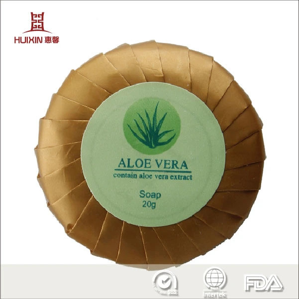 Good Quality Hotel Wrapped Pleated Mini Soap