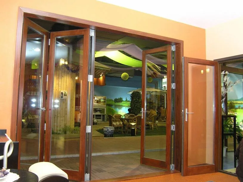 Aluminum Garden Interior Bifold Folding Door for Garden