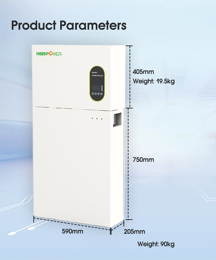 Solar Hybrid Inverter on Grid Lithium Battery Electrical Energy Storage Systems