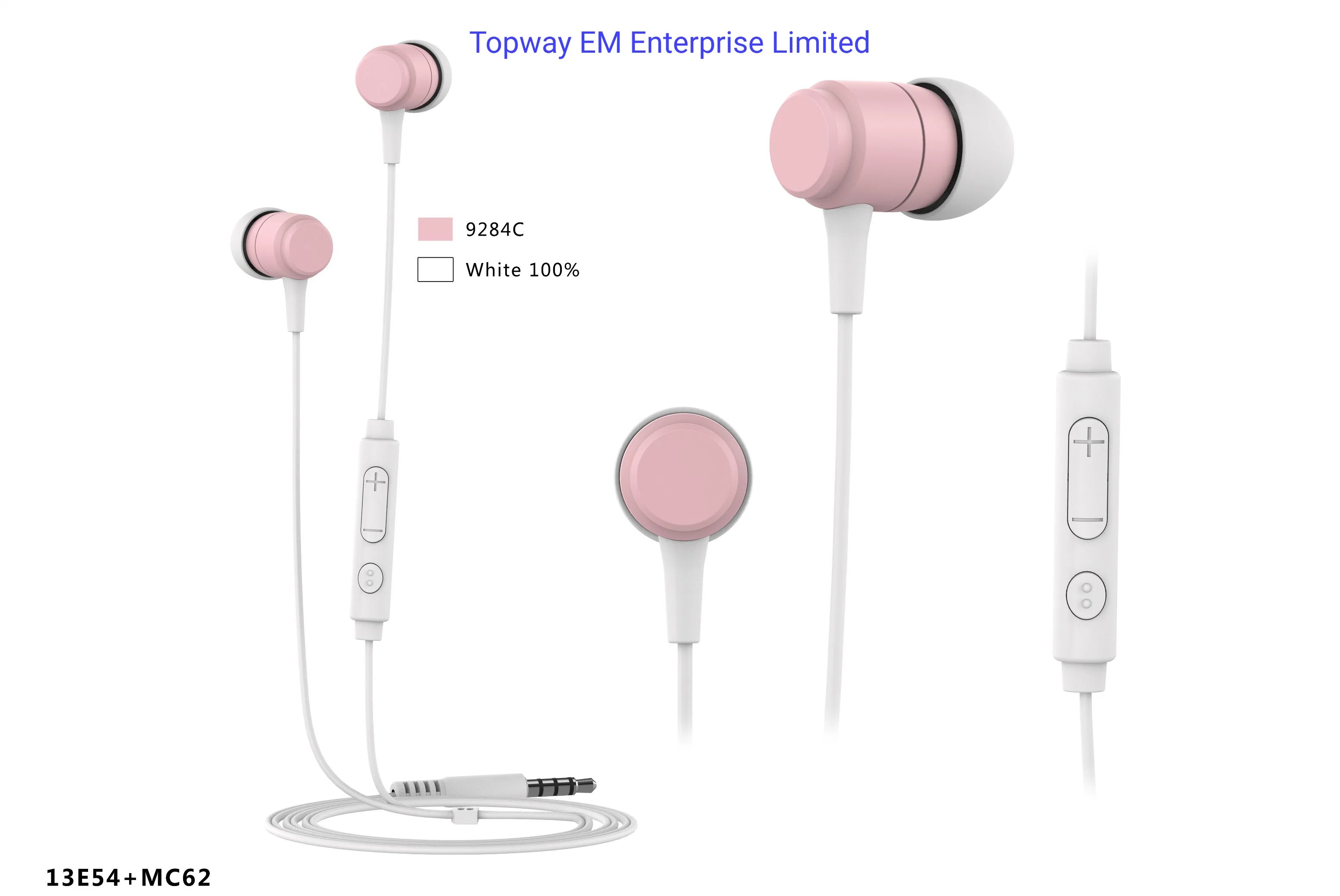 Wired Metal in-Ear Stereo Earphones with Handsfree Microphone 13e54