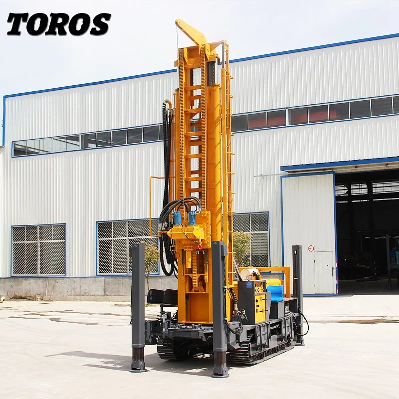 Factory Price Hydraulic 1000 Meter Deep Water Well Drilling Rig Made in China Saels