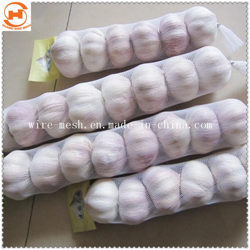 Strong Packing Fruit and Vegetable PP Leno Drawstring Mesh Net Bag