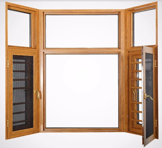 Hot Selling with Ss Security Mesh Glass Window Prices Aluminum Sliding Casement Windows