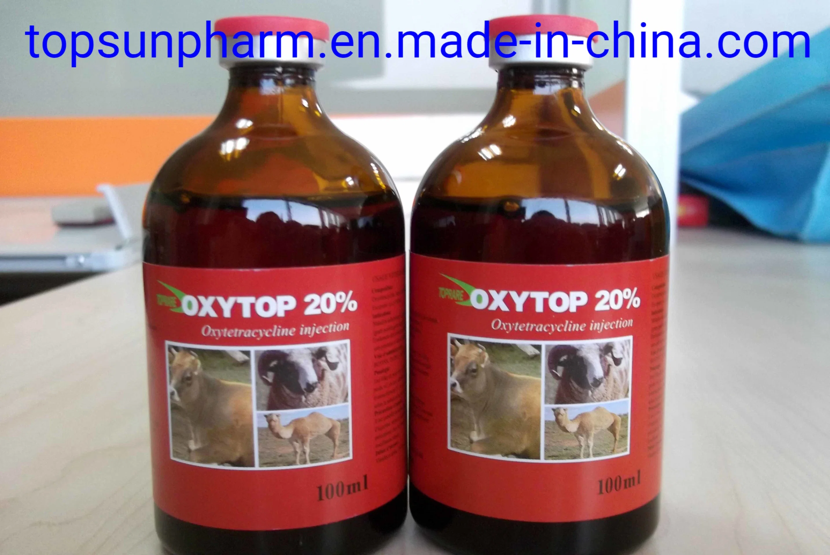 Veterinary Drugs of Oxytetracycline Injection (50ml/100ml)