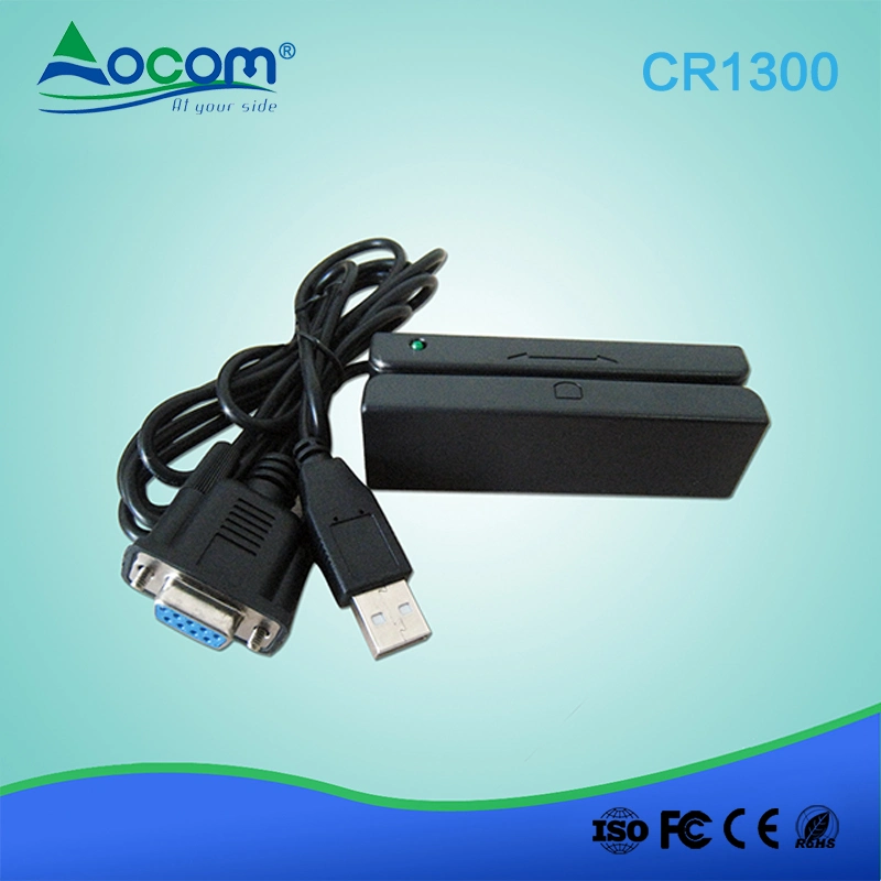 Mini 3 Track USB Magnetic Stripe Card Reader MSR (CR1300)