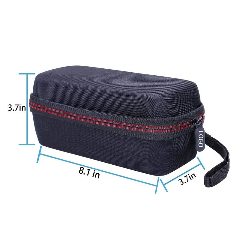 OEM Waterproof Portable Hard Shell Travel Carry Small Zipper Box Wireless Speaker Bag for Jbi Flip 6