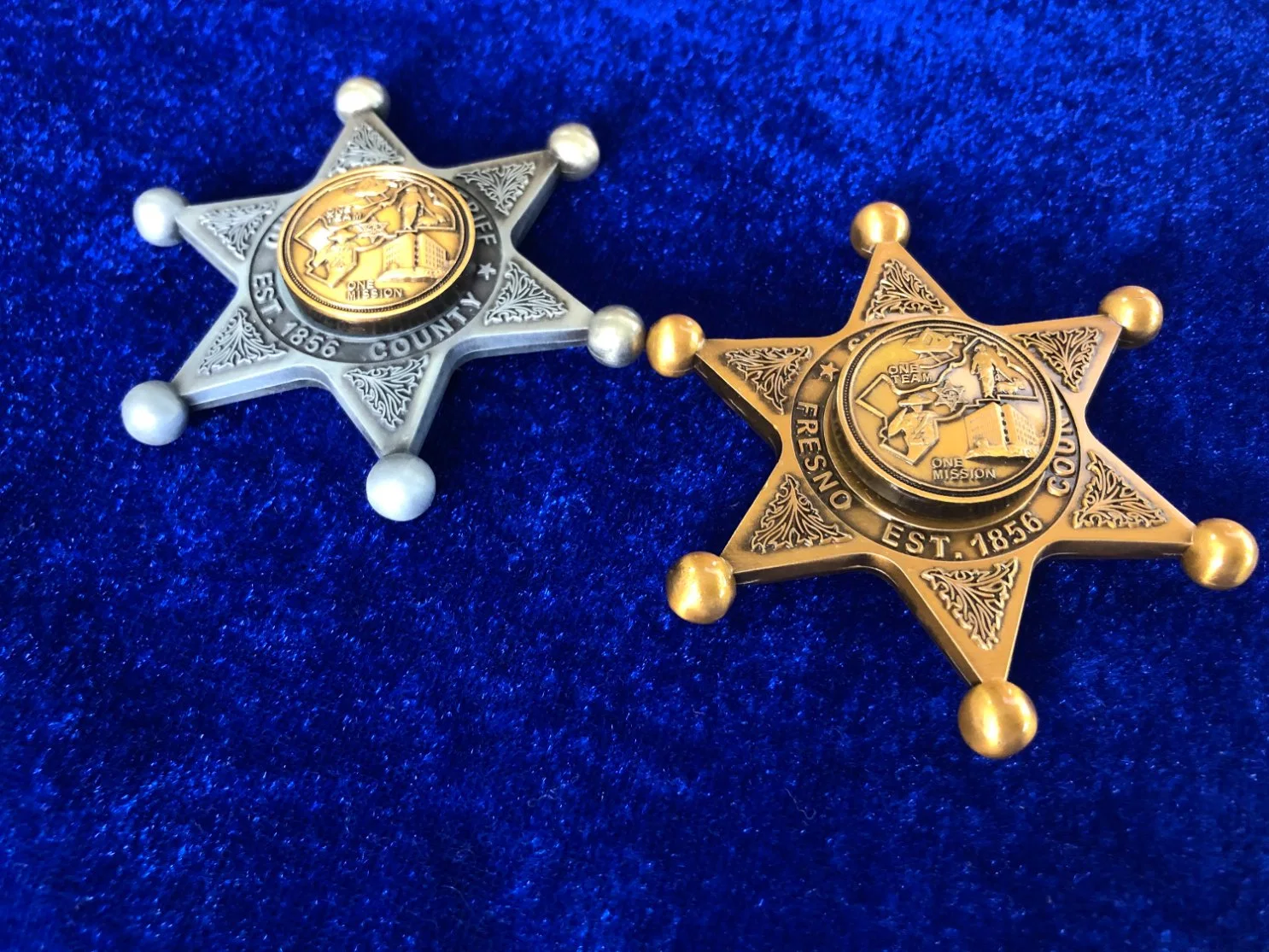 Personalizar el dedo para niños Juguetes de metal de giroscopio medalla insignia cion 3D