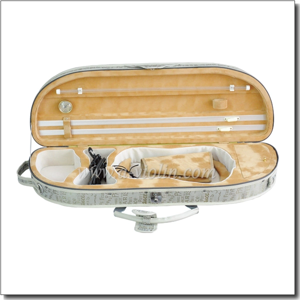 Quality Half-Moom Shape Violin Foamed Case (CSV023A)