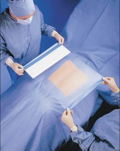 Surgical Incision Film with Ioban Iodine PU PE Material Surgery Drape