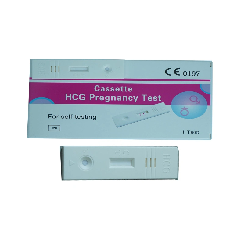 High Accurate Rapid Urine Test Device Medical HCG Cassette Pregnancy Test