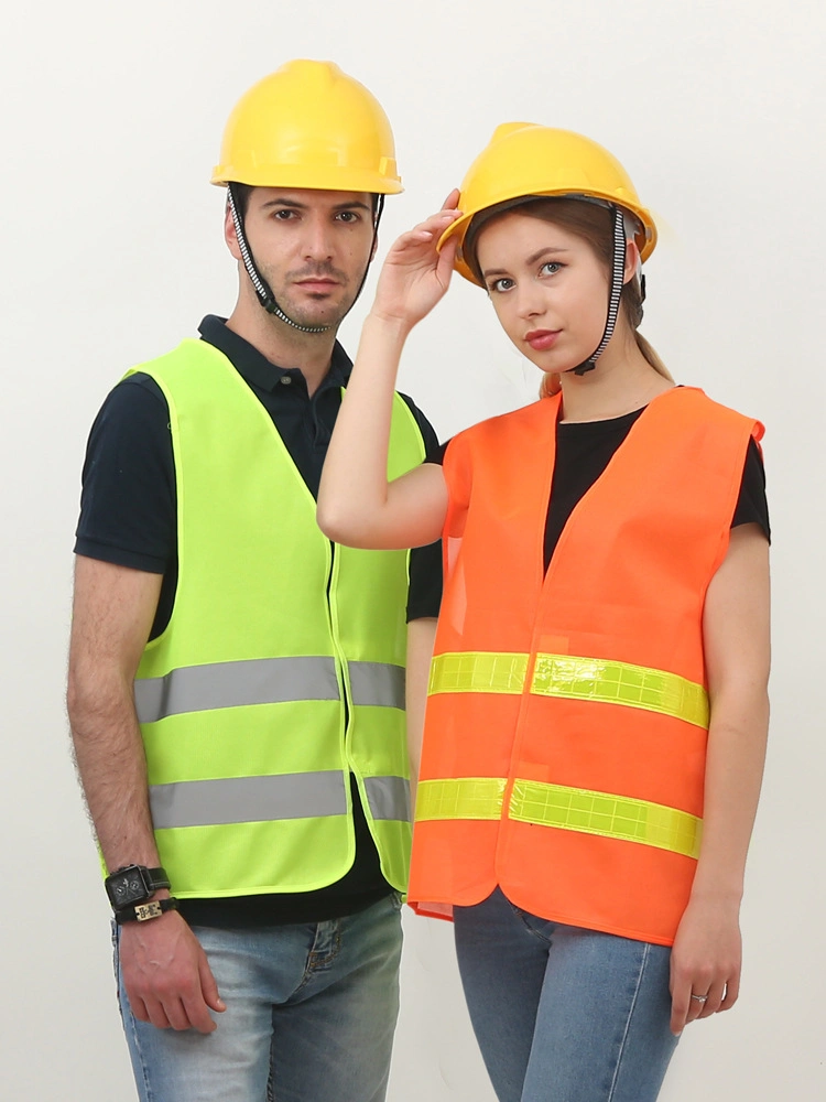 S-5XL Reflective Safety Clothing, Reflective Vest, Construction Jacket High Visibility Strip Hi Vis Work Security Safety Vest