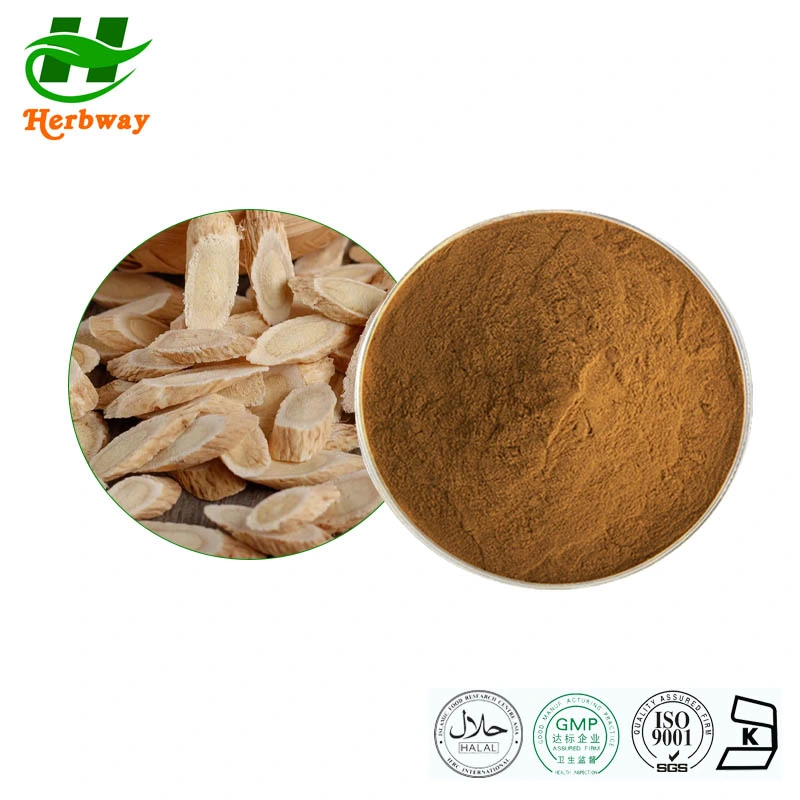Herbway Plant Extract Kosher Halal Fssc HACCP Certified Immunity Enhancer Astragalus Root Extract Powder Astragaloside