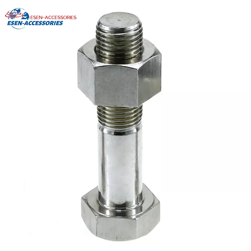 ISO Container Steel Bolt Screw Nut Spare Parts with Spring Washer