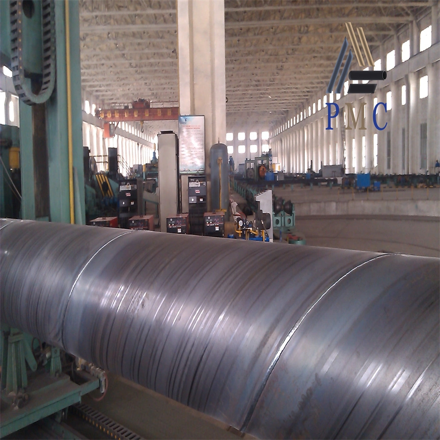SSAW Steel Pipe/Spirally Submerged Arc Welding Pipe, Spiral Steel Pipe/ Od: 219mm-4064mm/Wt: 3.2-40mm