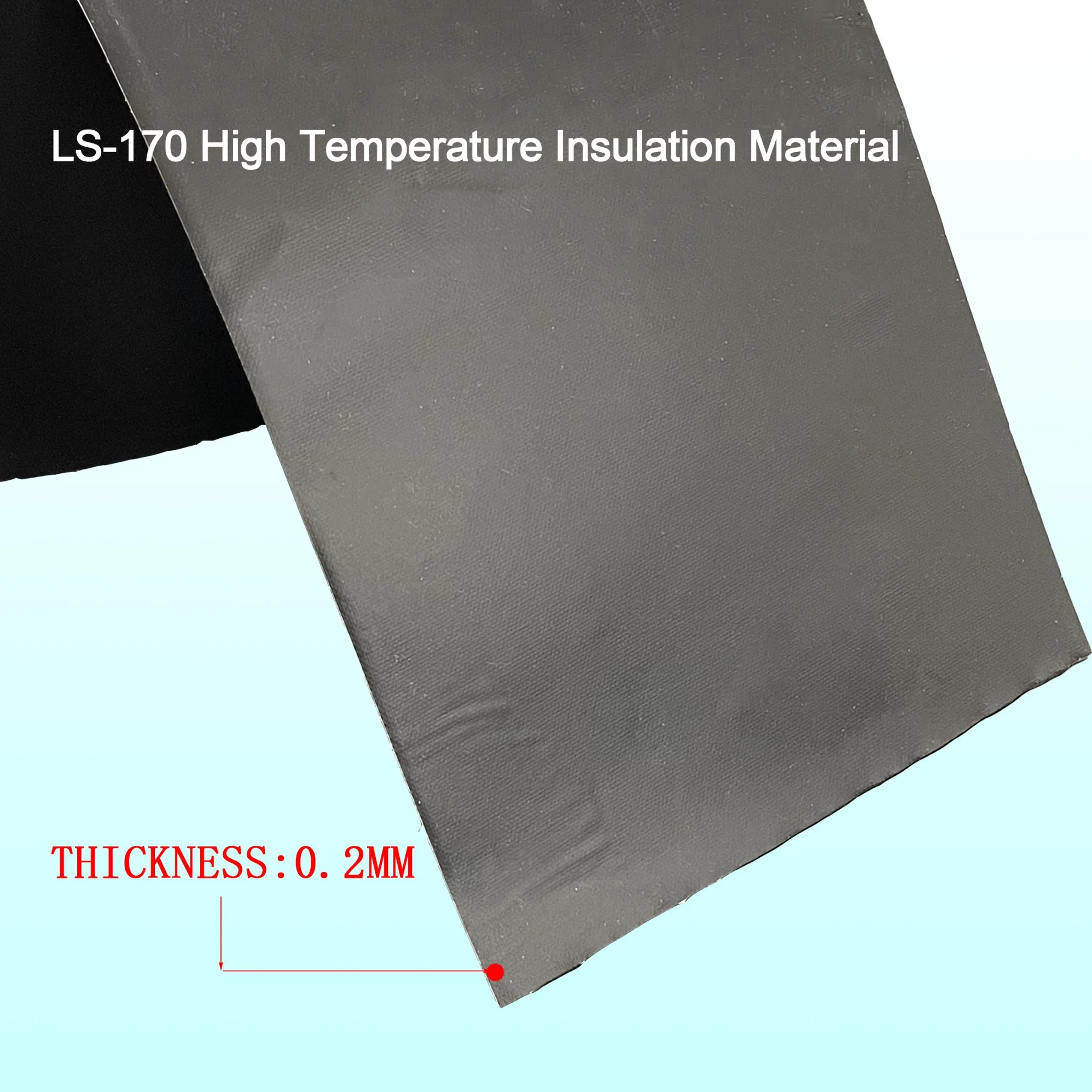 Very Good Flame Retardant, Low Smoke, Insulating Black Composite Insulating Material