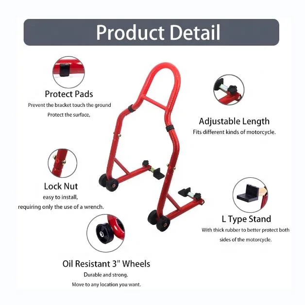 Universal Motorcycle Rear Paddock Stand, High quality/High cost performance  Motorcycle Tool Motorcycle Rear Paddock Lift Stand