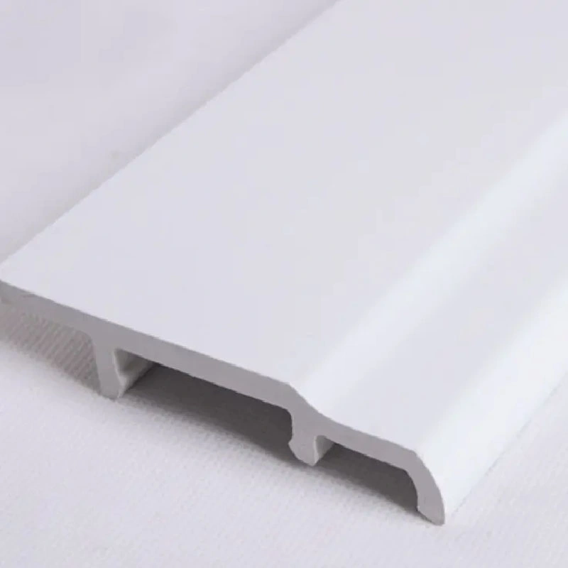 Facile à installer écologique jupe plastique blanc PS mousse de polystyrène moulé Floor Wall Plinthe plinthes en polystyrène