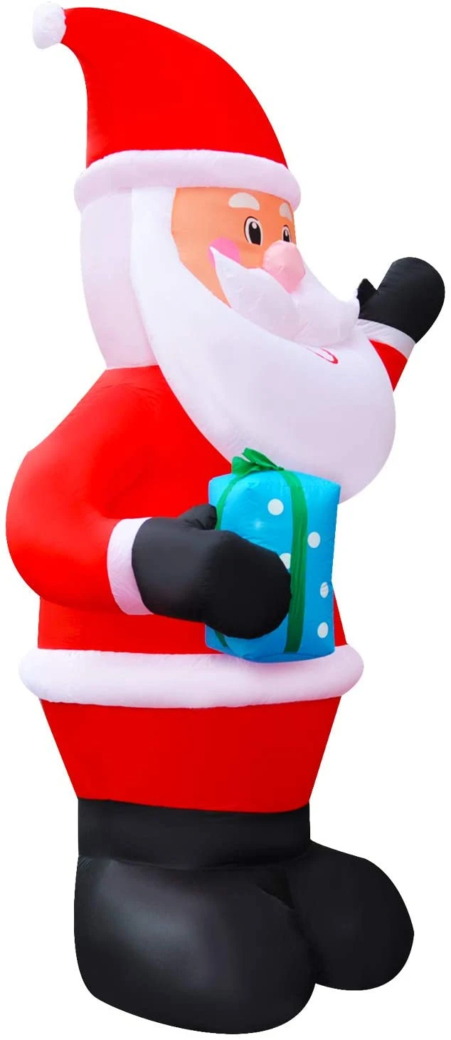 Decoration Inflatable Santa Christmas with Light with Gift Box Chxs1509-300