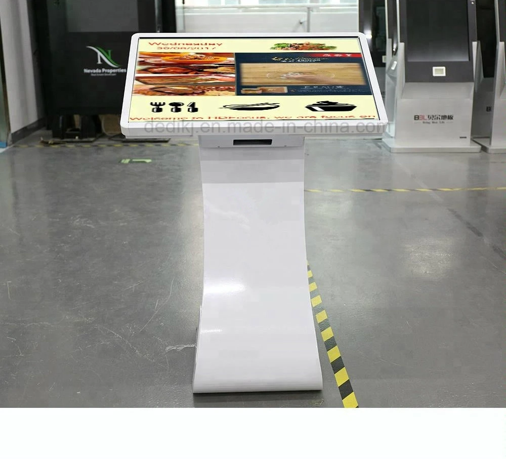 Dedi 32inch Floor Stand Android Touch Screen Kiosk for Exhibition