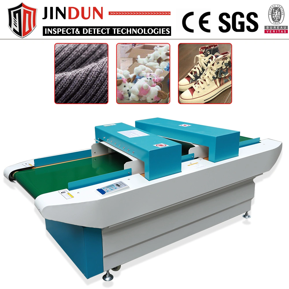 Industrial Conveyor System Automatic Needle Detector for Clothing Garment