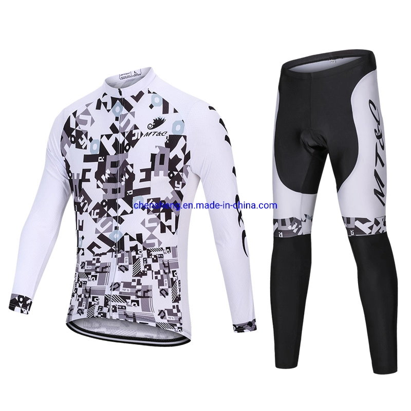 Team Winter Cycling Jersey Set Bike Clothing Men Ropa Ciclismo Thermal Fleece Bicycle Cycling Wear