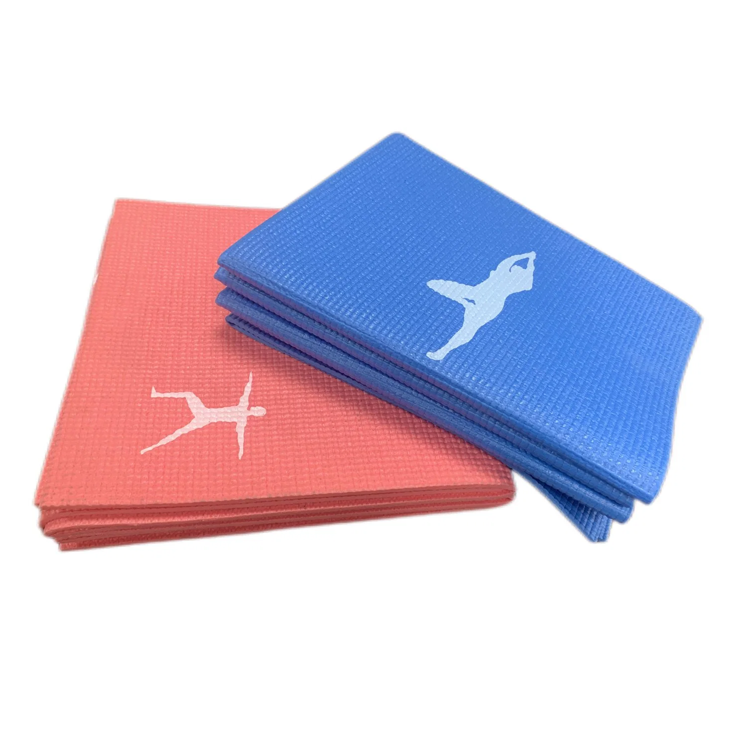 Non-Slip Custom Print 6mm Travel Foldable PVC Yoga Mat for Kids