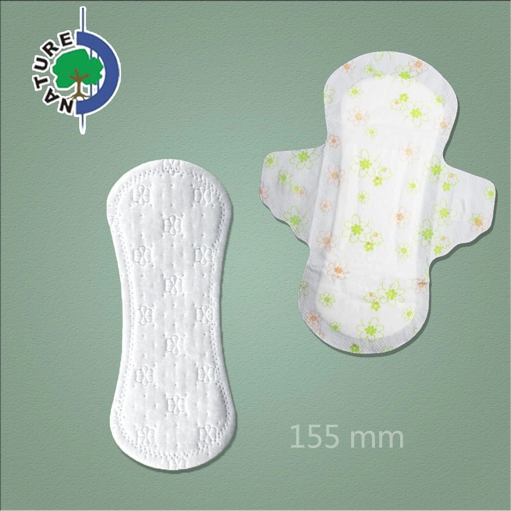 260mm Wholesale/Supplier Factory Cotton Biodegradable Sanitary Pads Napkin