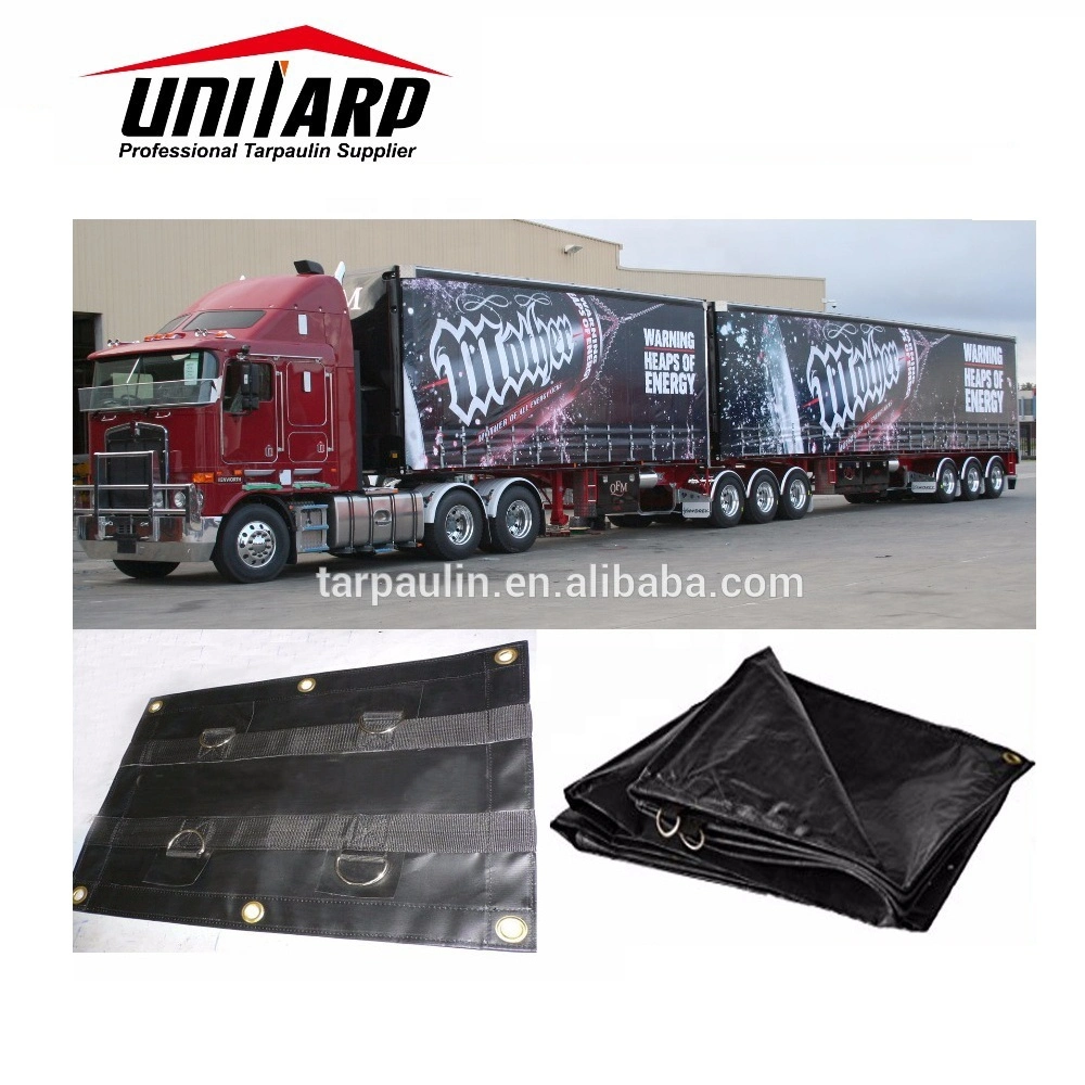 Waterproof Flexible Plastic Sheet 1000d*1000d 18oz PVC Coated Tarpaulin Truck &Trailer Covers Lumber Tarps