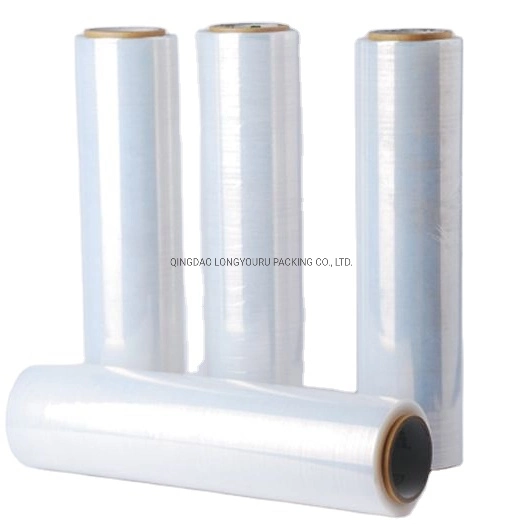 LLDPE Packaging Plastic Roll Pallet Wrap Stretch Film Manual Wrap