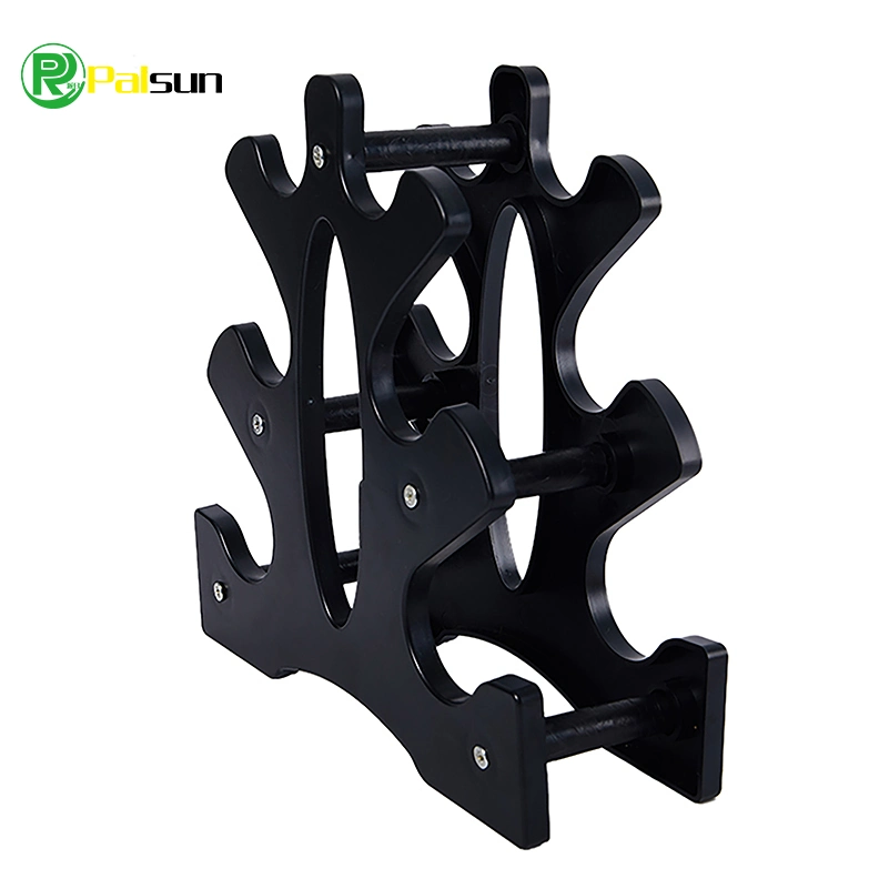 Factory Price Cardio Weight Training Storage Rack 3 Tier Small Dumbbell Stand Home Office Dumbbell Set Rack