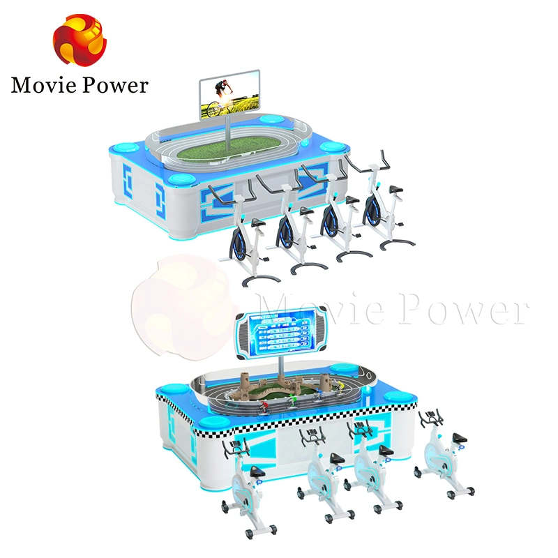 Movie Power 4 Players Arcade Leisure Sports Bike Arcade Game Machine