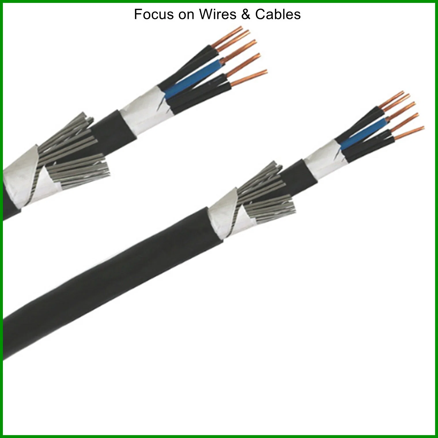 XLPE isolierte PVC ummantelte Edelstahl ACSR Kupfer Netzteil Kabel