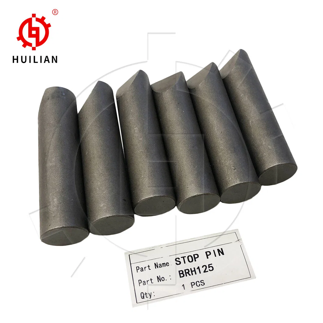 Brh125 Rod Pin Chisel Pin Stop Pin for Rock Hammer Hydraulic Breaker Excavator Breaker Parts