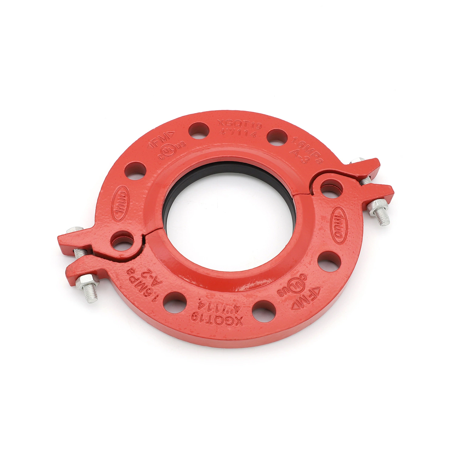 Grooved Flange Ductile Iron Grooved Pipe Fittings