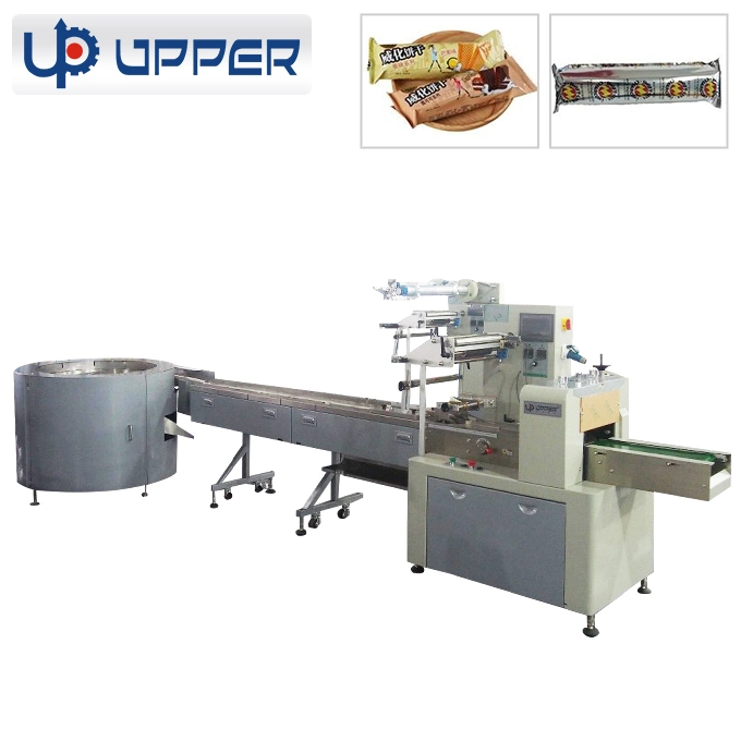 Packaging Line with Turntable Freeze Dried Passion Fruit Lemon Slices Dried Fruit Pillow Sealing Machine Independent Small Package Food Packaging Machine