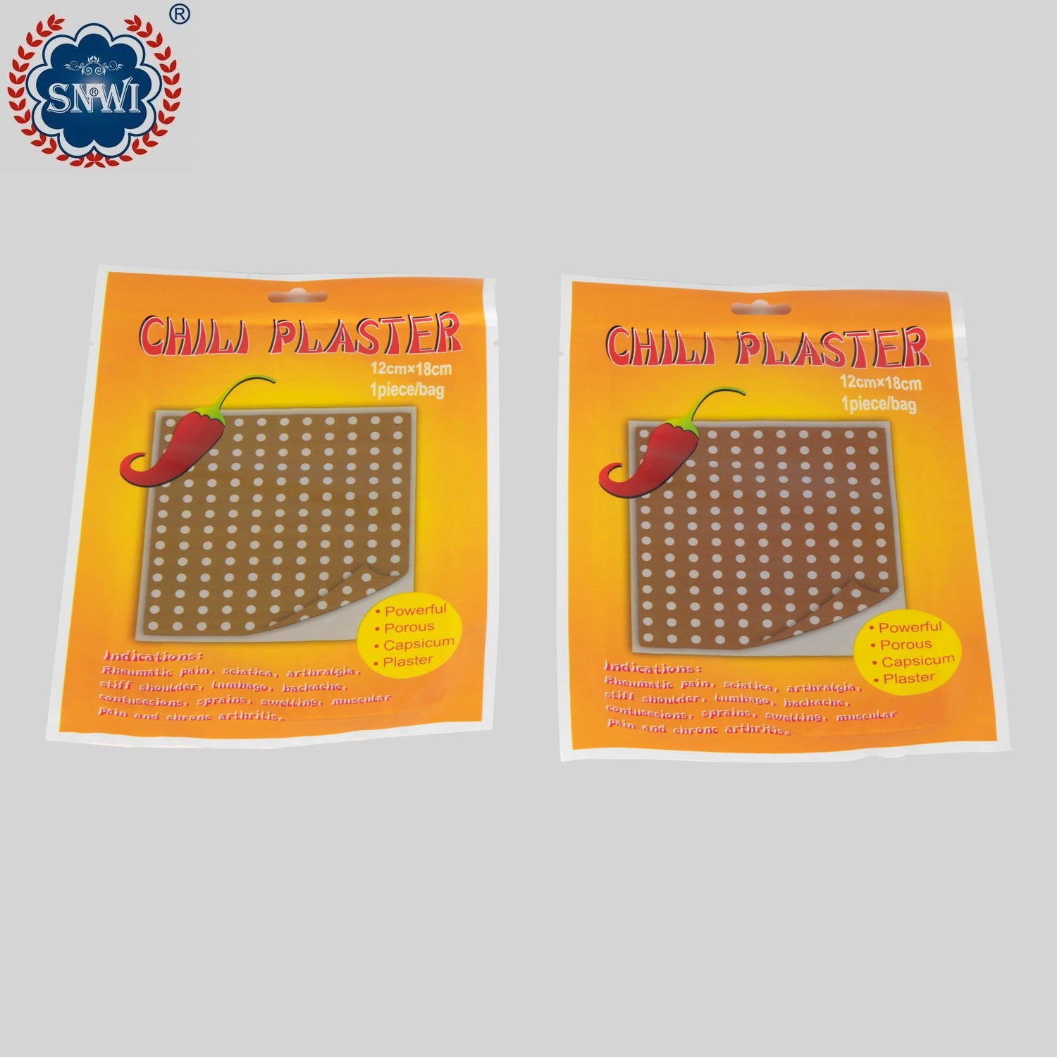 High quality/High cost performance  Medical Surgical Skin Perforated Adhesive Zinc Oxide Capsicum Punching Plaster