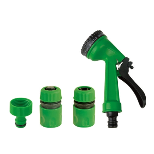 Adjustable Garden Fire Hose Spray Nozzle with Connector