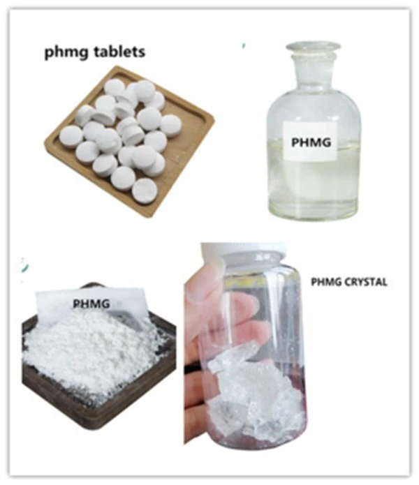 Les matières premières Le chlorhydrate de guanidine Polyhexamethylene Crystal CAS 57028-96-3 avec des prix d'usine