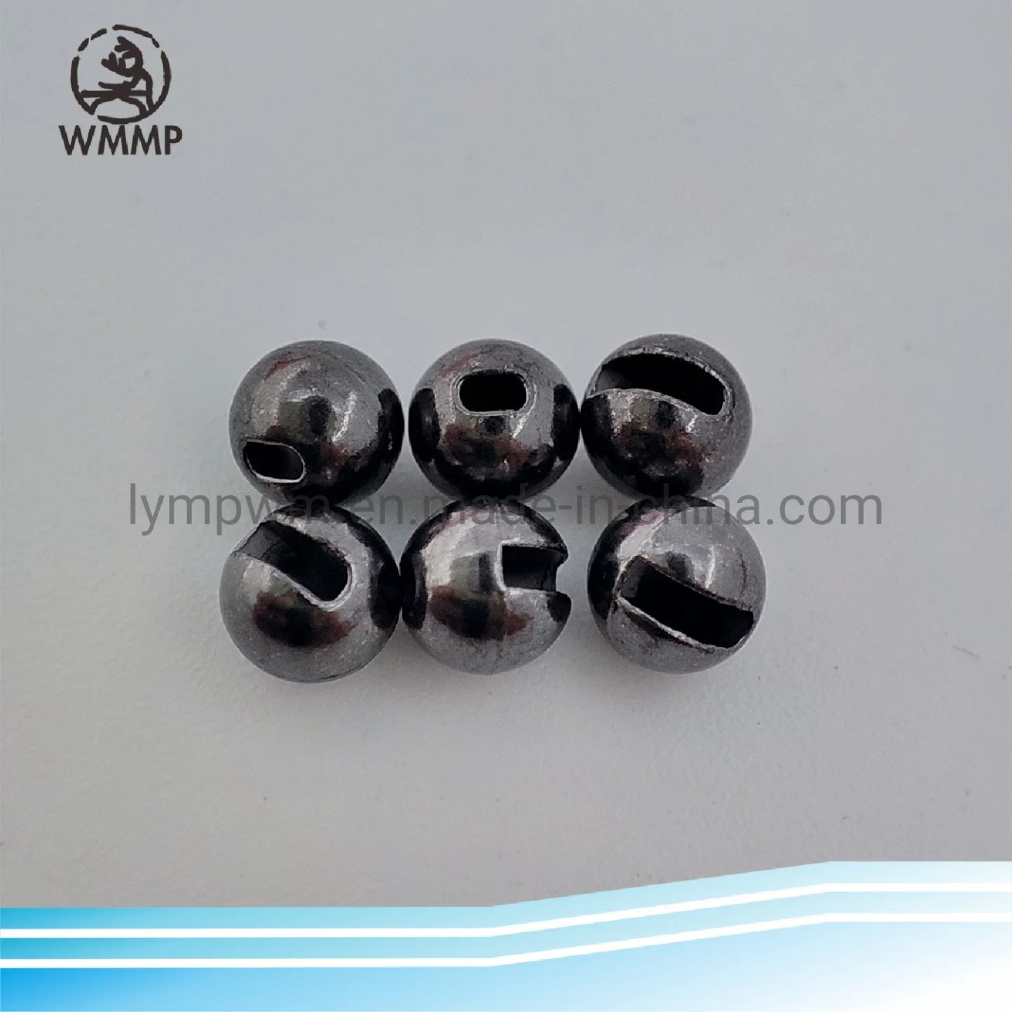 Diameter4.6mm Tungsten Square Groove Bean Beads in Fly Tying Material