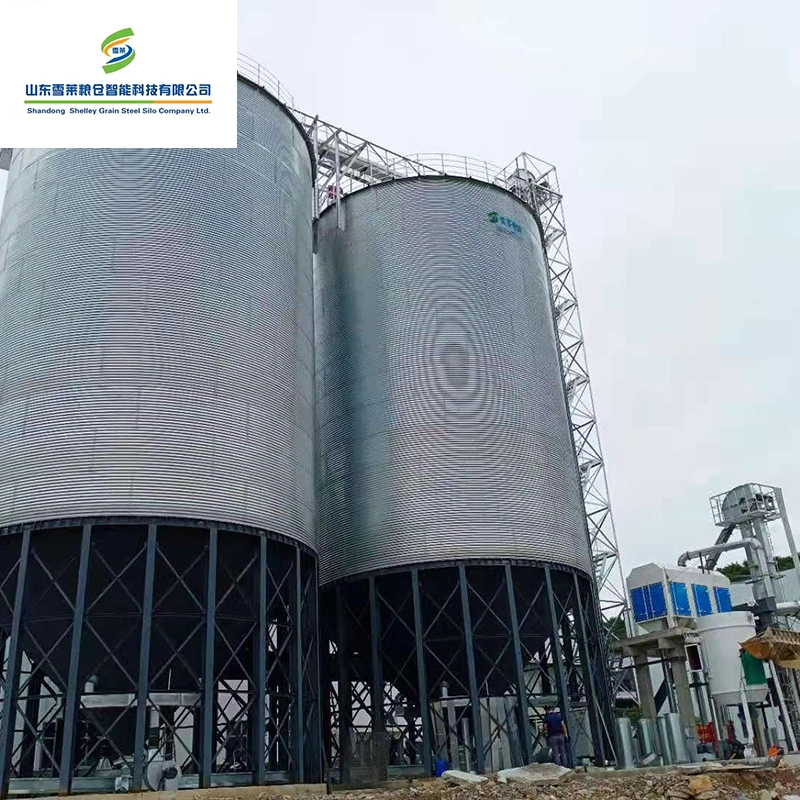 China Manufacture Galvanized Steel Farm Used Corrugated Grain Silo