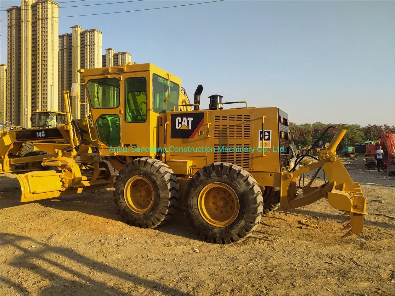 Used Caterpillar 14G Motor Grader Secondhand Cat 140h/140g/120g/140K Grader