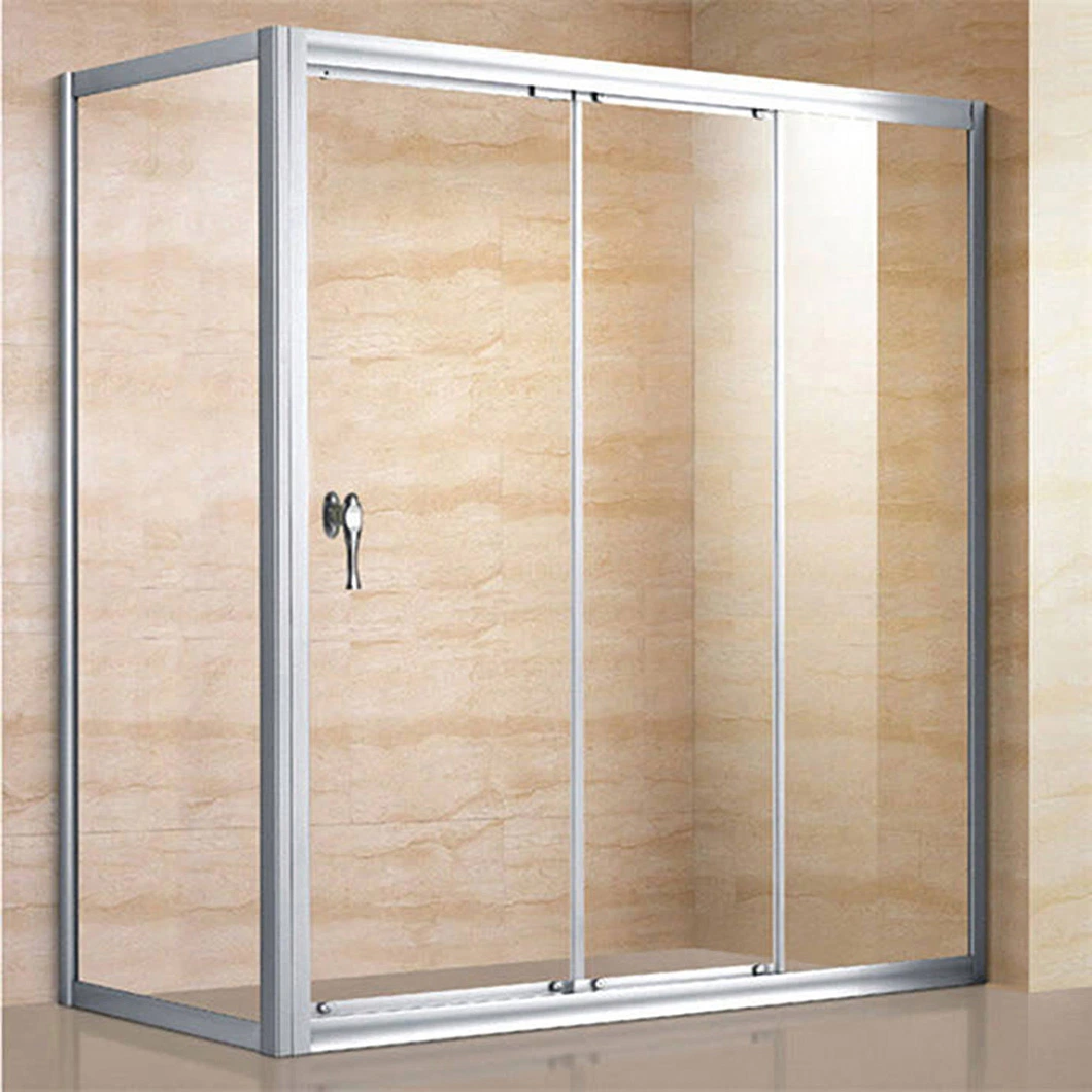 Qian Yan Black Shower Door China Luxury Modern Showers Suppliers Durable and Environmentally Friendly Stainless Luxury Steam Shower Sauna Room