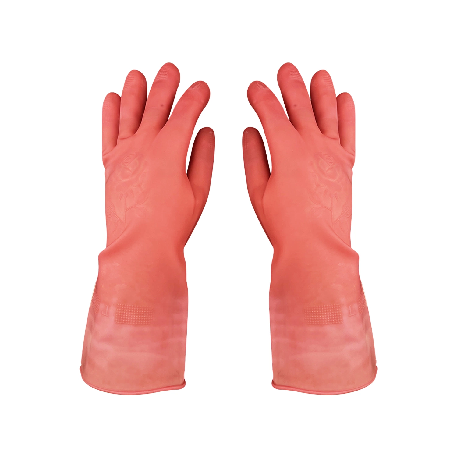 Wholesale/Supplier Household Dishwashing Gloves Red Latex Rubber Garden Work Protection Gloves