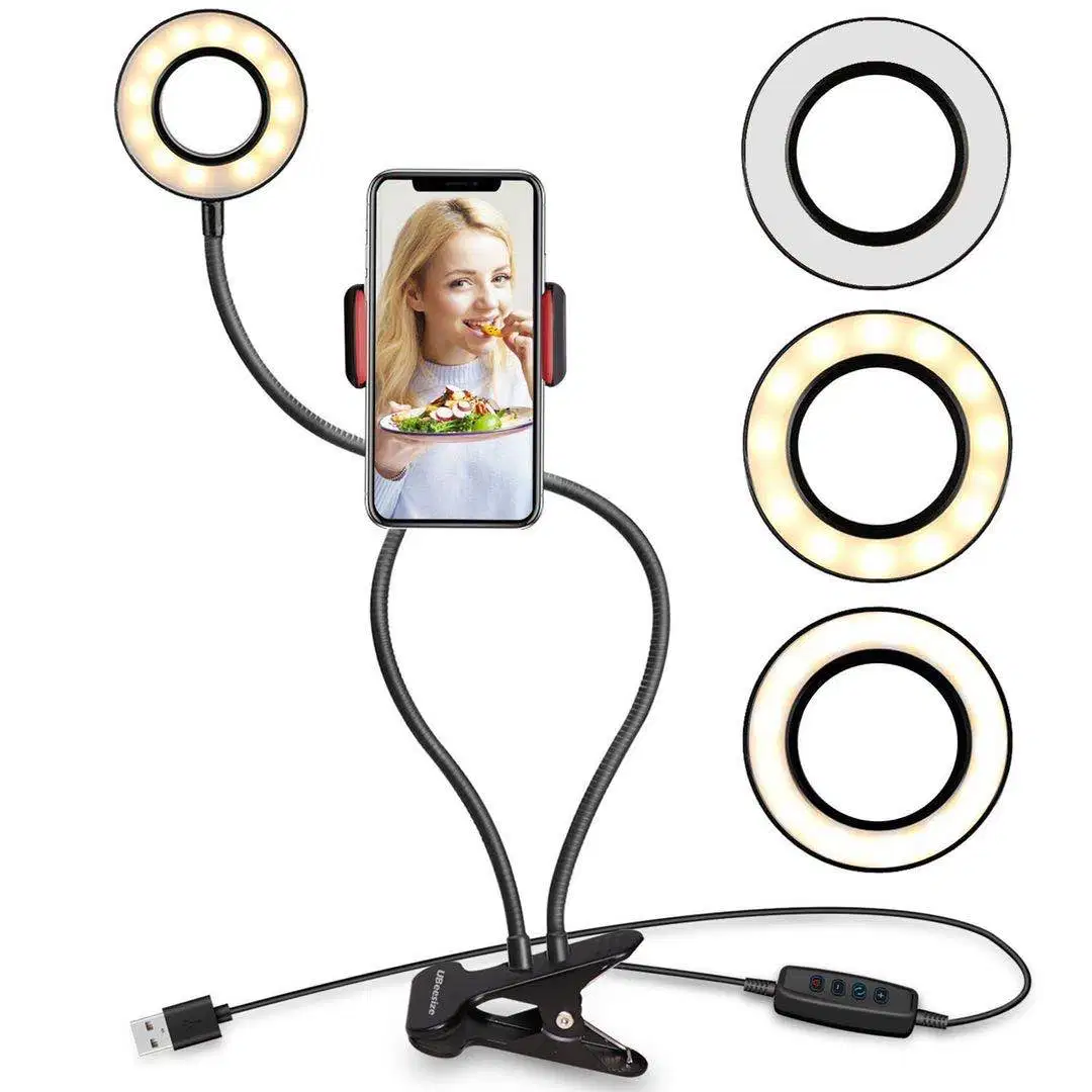 Fashion 3in1 Desk Video Selfie Artifact with Lighting