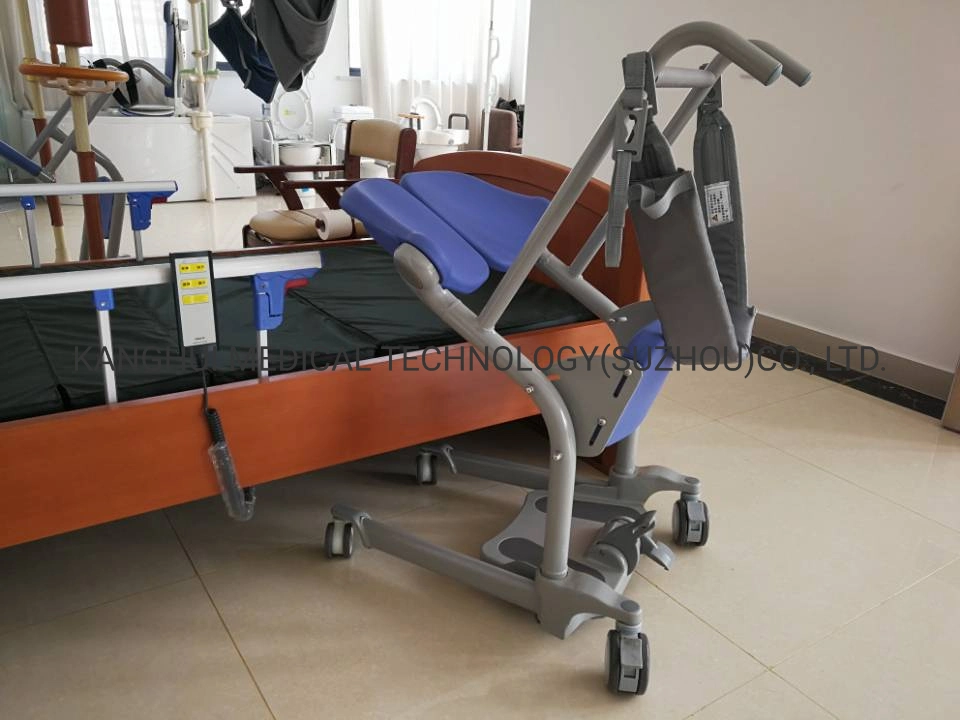 Four Wheels Mobility Aids Patient Transport Trolley for Aged People