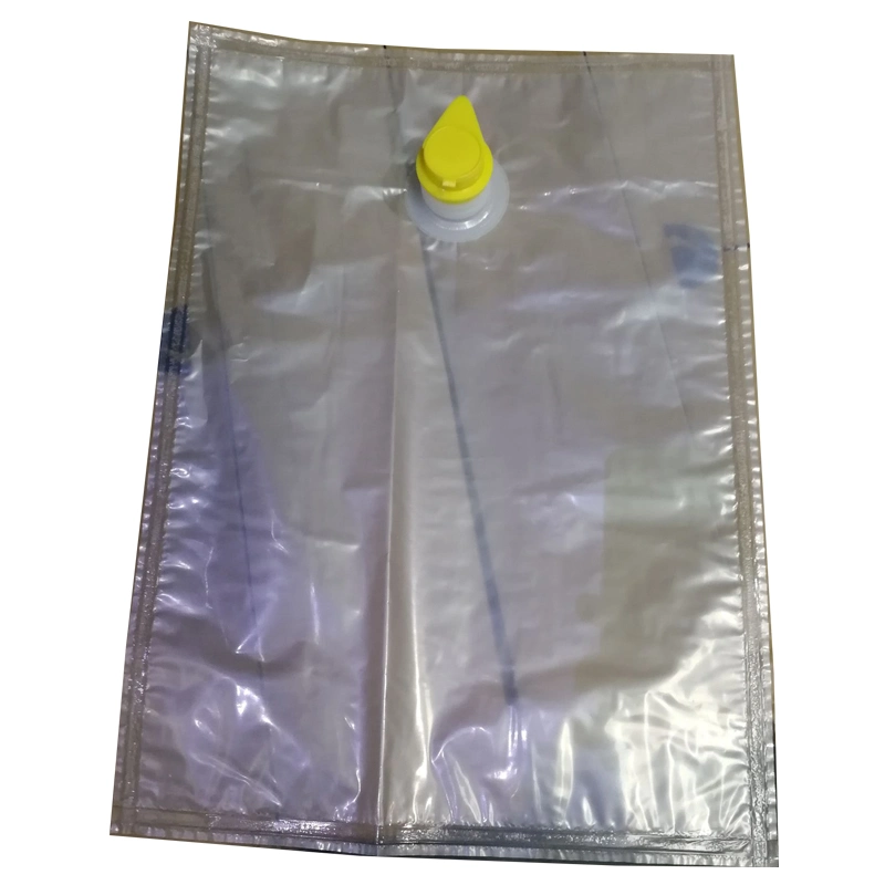 5L Transparent PE Bag for Liquid Cosmetics and Eggs and Other Food Packaging