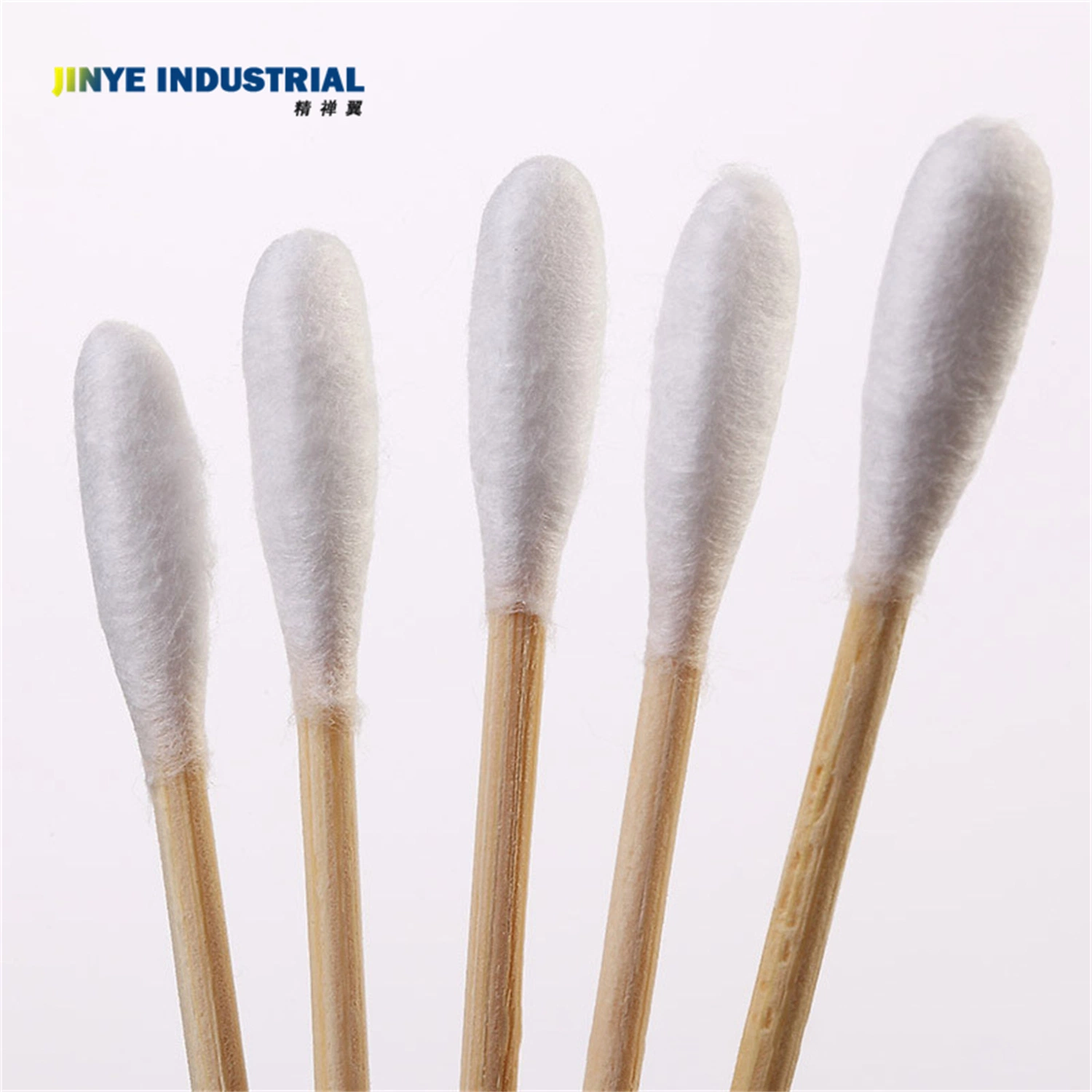 Disposable Sterile Cotton Buds Swabs Wooden Sticks for Medical Supply
